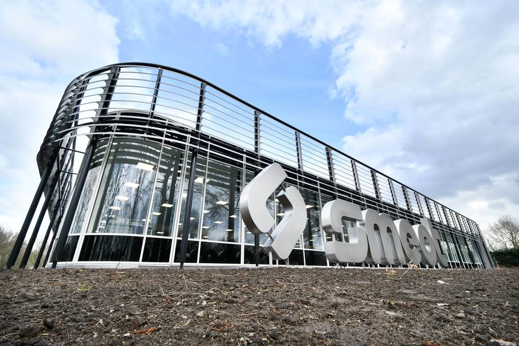 Het verbouwde pand van vakschool Smeot staat er tiptop bij. CARLO TER ELLEN DTCT