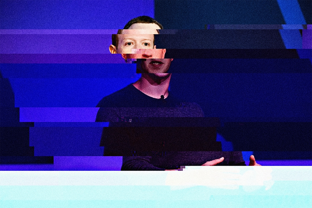Mark Zuckerberg Foto Getty / bewerking studio V